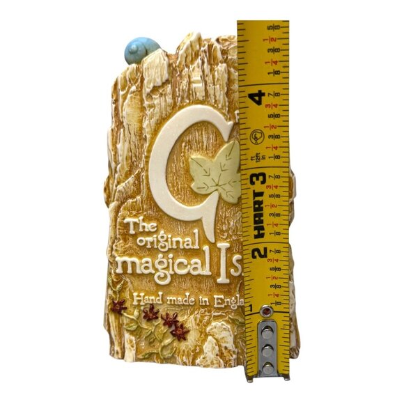 Magical Isle Hand Crafted Artisan Plaque For Collection Sign English Display - Picture 5 of 5